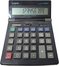 casio D-120LC