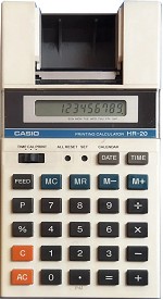 casio HR-20