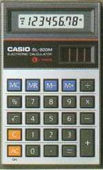 casio SL-820M