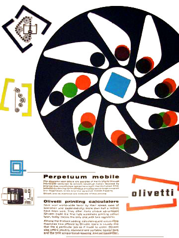 OLIVETTI SUMMA 19 Design Ettore Sottsass 1970 CALCOLATRICE Vintage  Calculator 